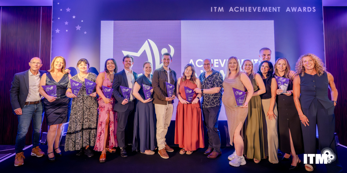 Winners celebrating at the ITM 2026 Achievement Awards in London